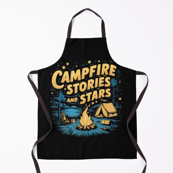 Item preview, "Outdoor Bliss: Hiking, Camping, and Nature Escapades"- Camping Hiking Campfire designed and sold by stickercuffs.