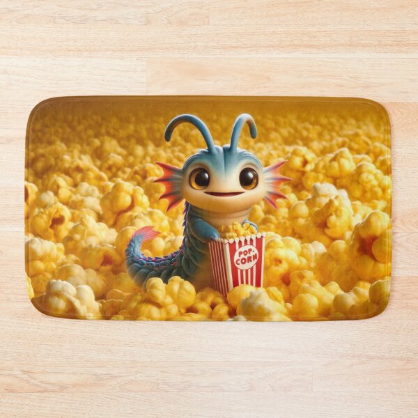 Item preview, Popcorn Delight with an Adorable Anomalocaris Sea Creature designed and sold by Sillytoe.