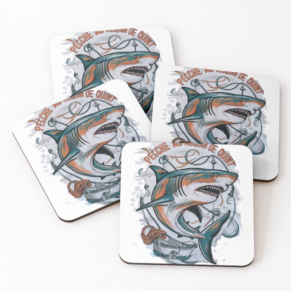 Item preview, Shark fishing in Quint designed and sold by zakioury.