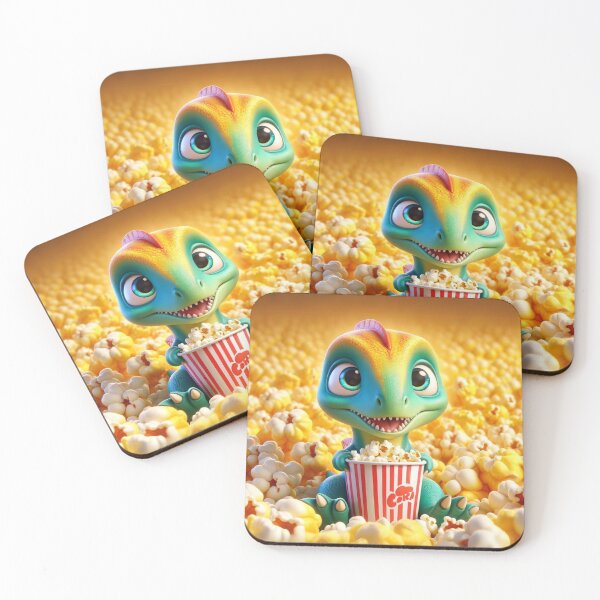 Item preview, Anteosaurus Dino's Delightful Popcorn Feast designed and sold by Sillytoe.