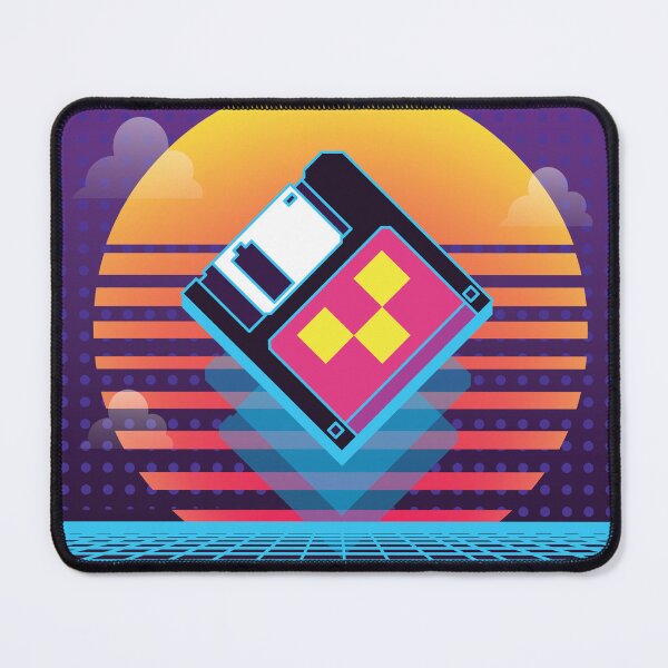 Item preview, Retrowave floppy disk designed and sold by eviltorn.