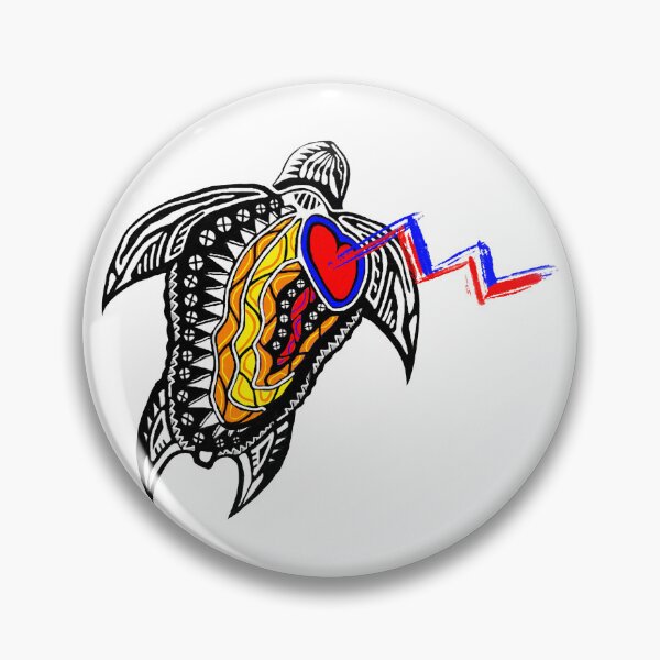 Item preview, Ancient Udes Clan Turtle designed and sold by Tem-Tribal-Art.