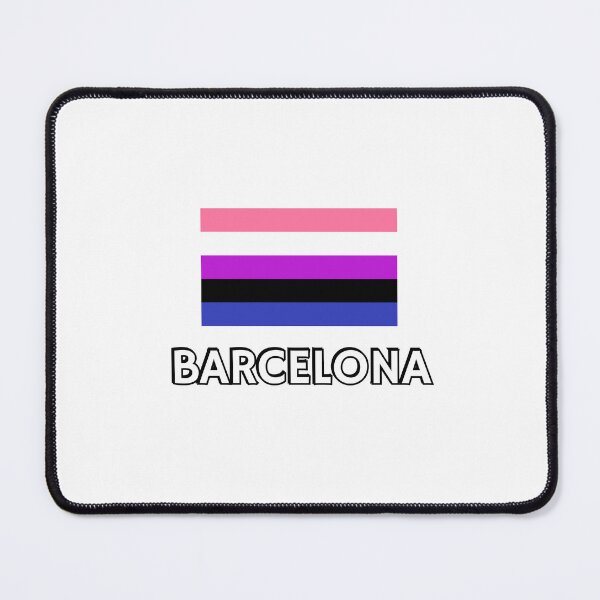 Item preview, Genderfluid Pride Flag Barcelona designed and sold by Inspirationmotivation.