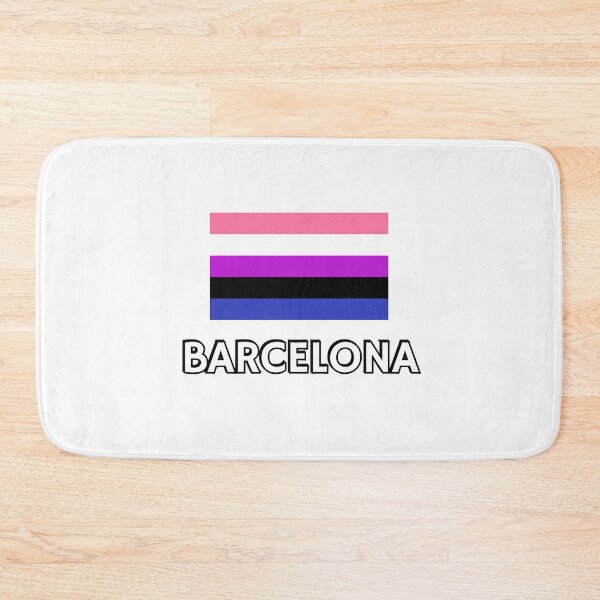 Item preview, Genderfluid Pride Flag Barcelona designed and sold by Inspirationmotivation.