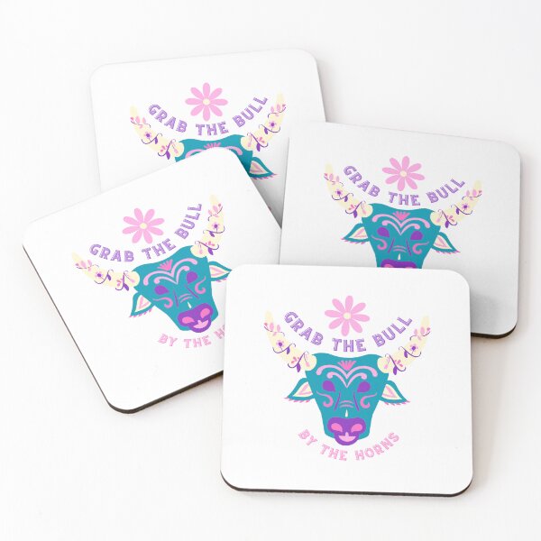 Item preview, Grab The Bull By The Horns  | Inspirational Boho Art designed and sold by Graphlie.