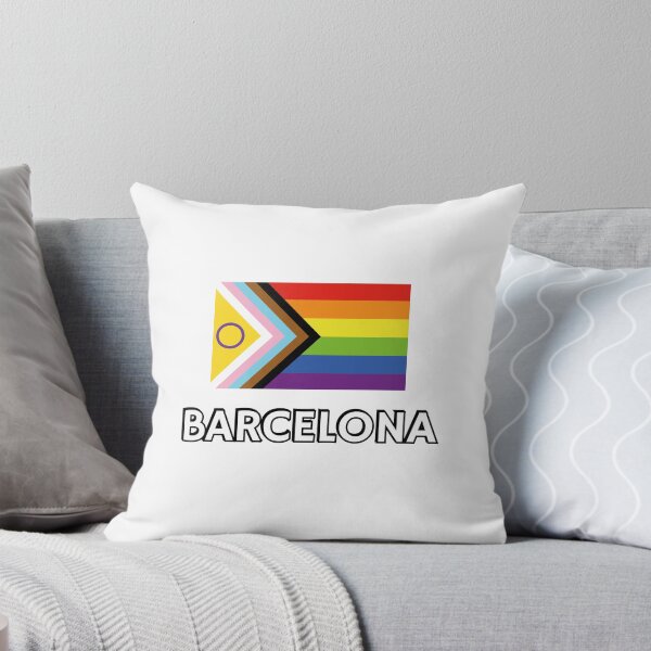 Item preview, Intersex Inclusive Pride Progress Flag Barcelona designed and sold by Inspirationmotivation.