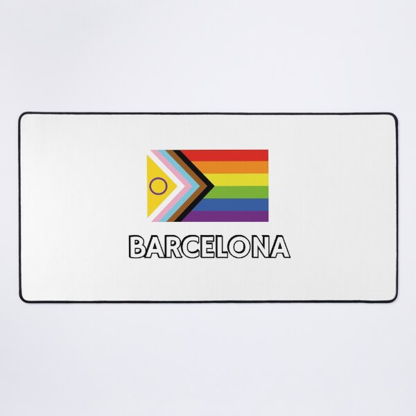 Item preview, Intersex Inclusive Pride Progress Flag Barcelona designed and sold by Inspirationmotivation.