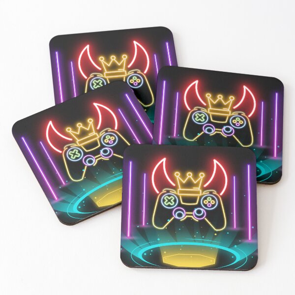 Item preview, Neon Gaming Glory designed and sold by Sillytoe.