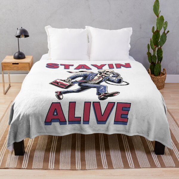 Item preview, Stayin' Alive Skeleton: The Corporate Grind designed and sold by CyberWindow.