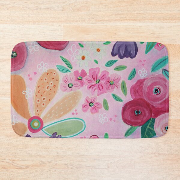 Item preview, Floral Pink Sorbet designed and sold by Mary Montelongo.