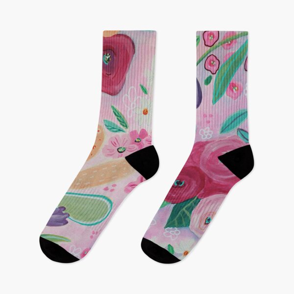 Item preview, Floral Pink Sorbet designed and sold by Mary Montelongo.