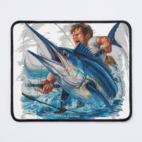 Item preview, Shark fishing in Quint designed and sold by zakioury.