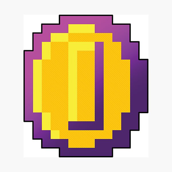 Item preview, Pixel art coin designed and sold by eviltorn.