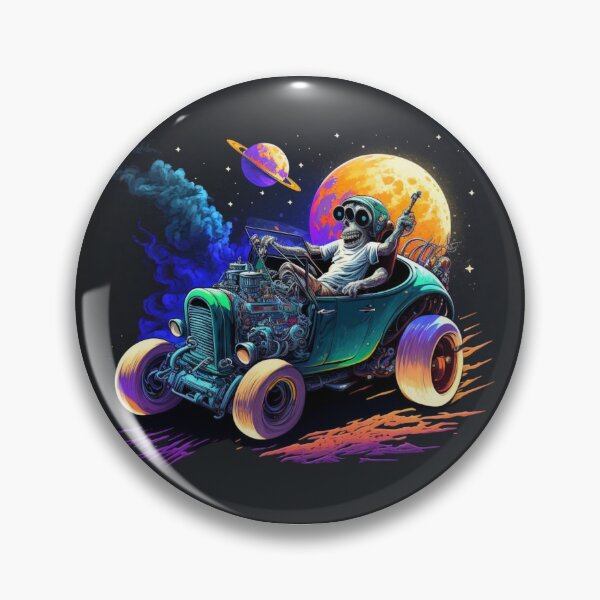 Item preview, Spacebound Hot Rod designed and sold by Sillytoe.