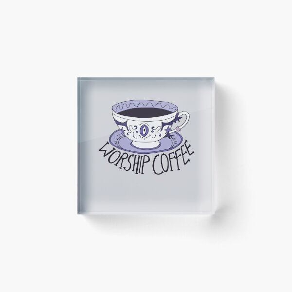 Item preview, worship coffee designed and sold by merialnam.