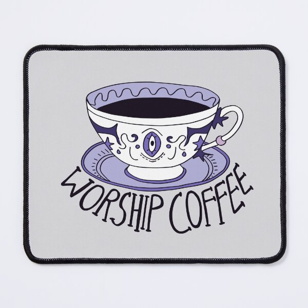 Item preview, worship coffee designed and sold by merialnam.