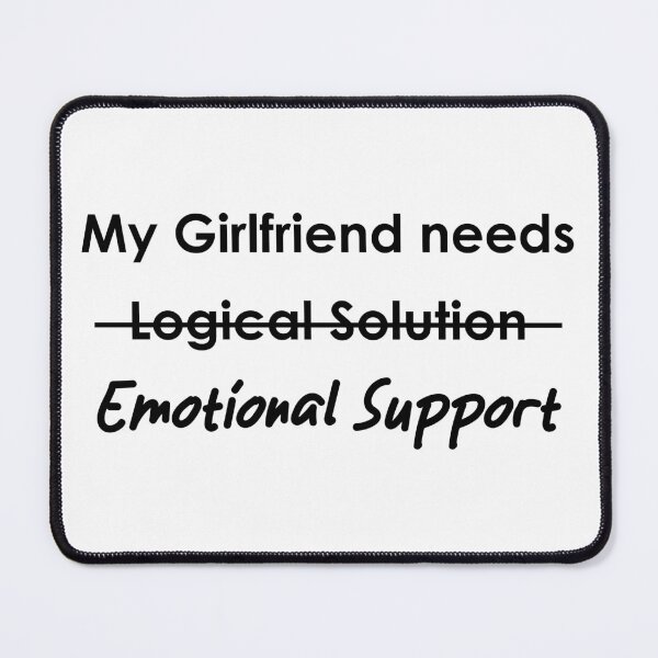 Item preview, My girlfriend needs designed and sold by HipsterAnimals.