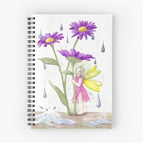 Item preview, The little fairy in the summer rain designed and sold by Sandra  Steinke.