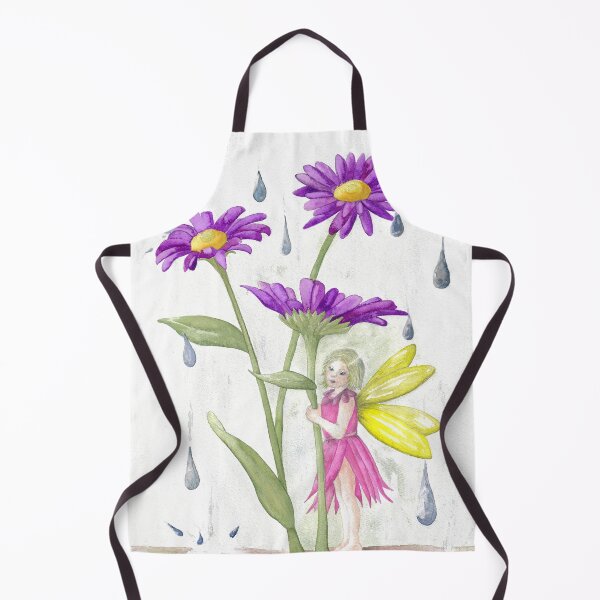 Item preview, The little fairy in the summer rain designed and sold by Sandra  Steinke.