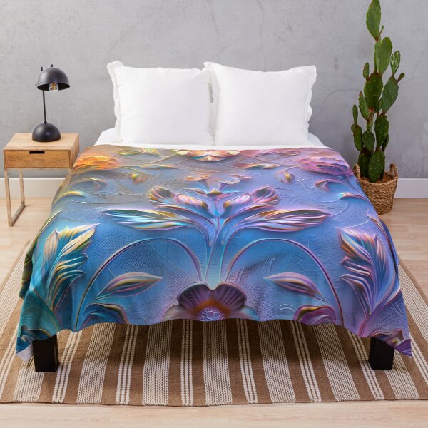 Item preview, Rainbow Radiance: Sculpted Floral Spectacle designed and sold by AI-Only Creations.