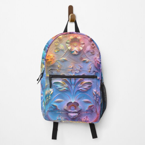 Item preview, Rainbow Radiance: Sculpted Floral Spectacle designed and sold by AI-Only Creations.