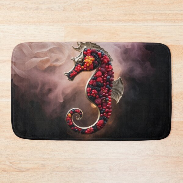 Item preview, Berry Seahorse - Artistic Fruit Design designed and sold by LaLi-Designs.
