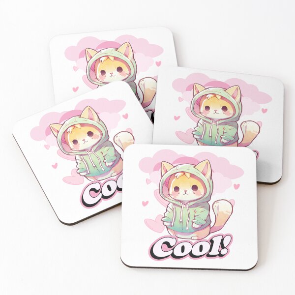 Item preview, Cool Cat in hoodie designed and sold by priyankajustine.