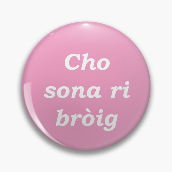 Item preview, As happy as a shoe (Scottish Gaelic - Cho sona ri bròig) pink pastel  designed and sold by Mamaidh Made.