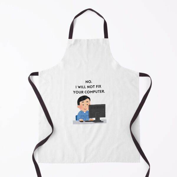 Item preview, No. I will not fix your computer. designed and sold by BalletVioletta.