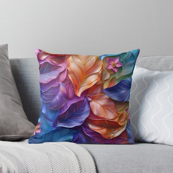 Item preview, Vibrant Rainbow Blossoms designed and sold by AI-Only Creations.