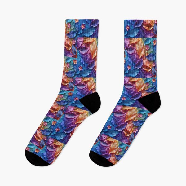 Item preview, Vibrant Rainbow Blossoms designed and sold by AI-Only Creations.