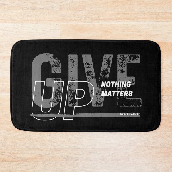 Item preview, Give up - nothing matters designed and sold by Reichcorp.