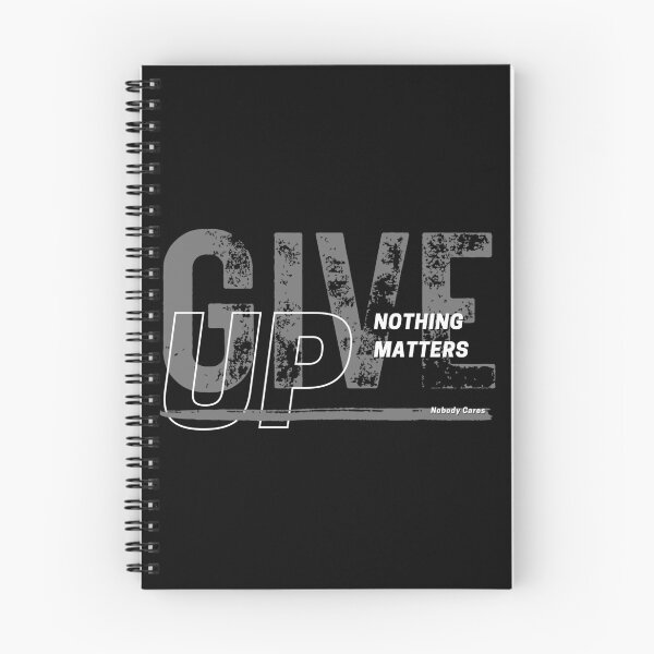 Item preview, Give up - nothing matters designed and sold by Reichcorp.