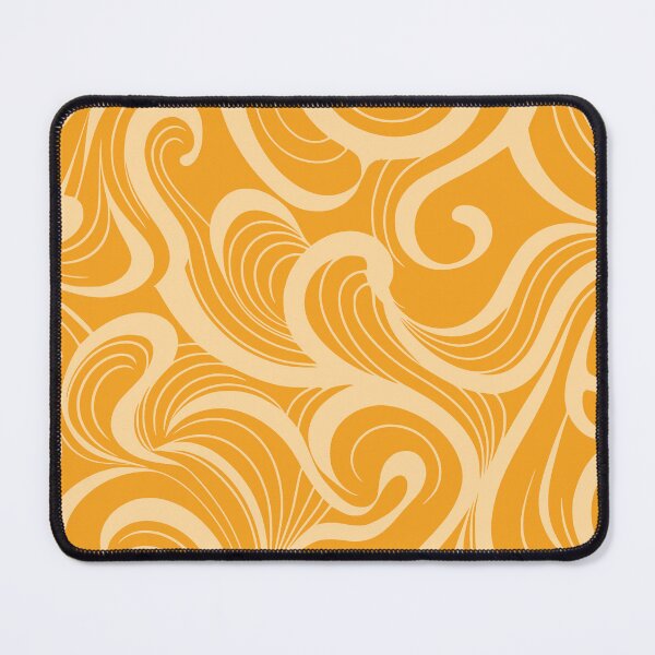 Item preview, Orange Abstract Waves Pattern designed and sold by Pixevol.
