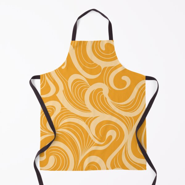 Item preview, Orange Abstract Waves Pattern designed and sold by Pixevol.