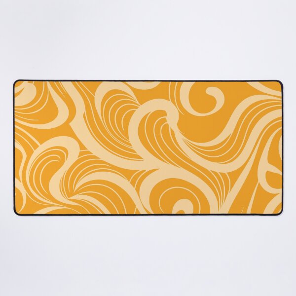 Item preview, Orange Abstract Waves Pattern designed and sold by Pixevol.