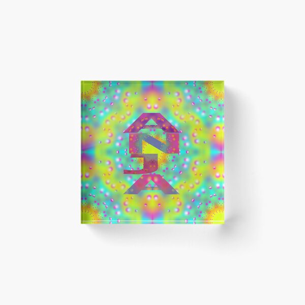 Item preview, Anja Name word text nickname rainbow colorfull  designed and sold by M-Lorentsson.