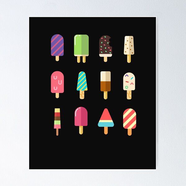 Item preview, Popsicle Sticks Emoji Popsicles Ice Cream Summer Chill  designed and sold by Essetino.