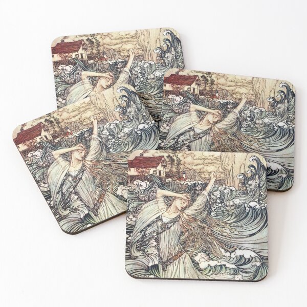 Item preview, Undine - Arthur Rackham designed and sold by forgottenbeauty.