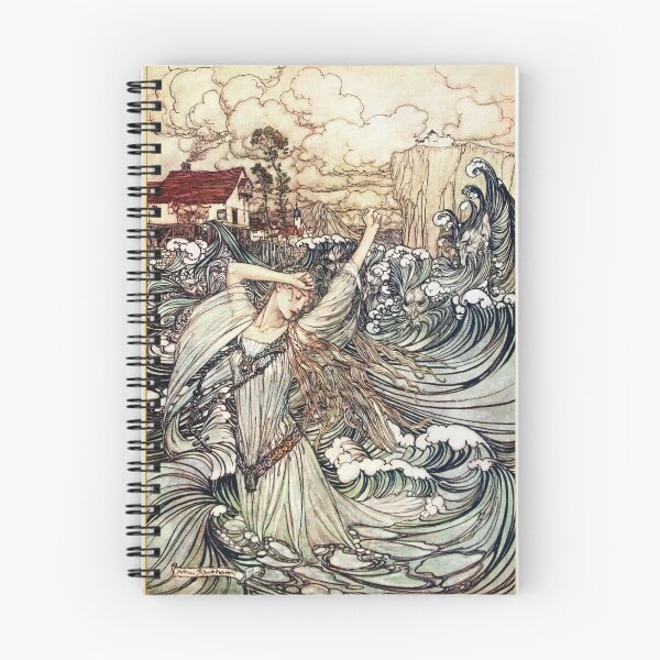 Artikelvorschau, Undine - Arthur Rackham entworfen und verkauft von forgottenbeauty.
