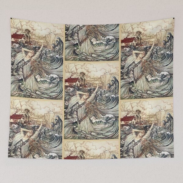 Item preview, Undine - Arthur Rackham designed and sold by forgottenbeauty.