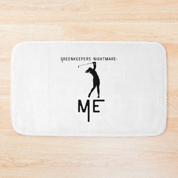 Item preview, Greenkeeper's Nightmare: Me - Black | Funny Golf Art designed and sold by Graphlie.