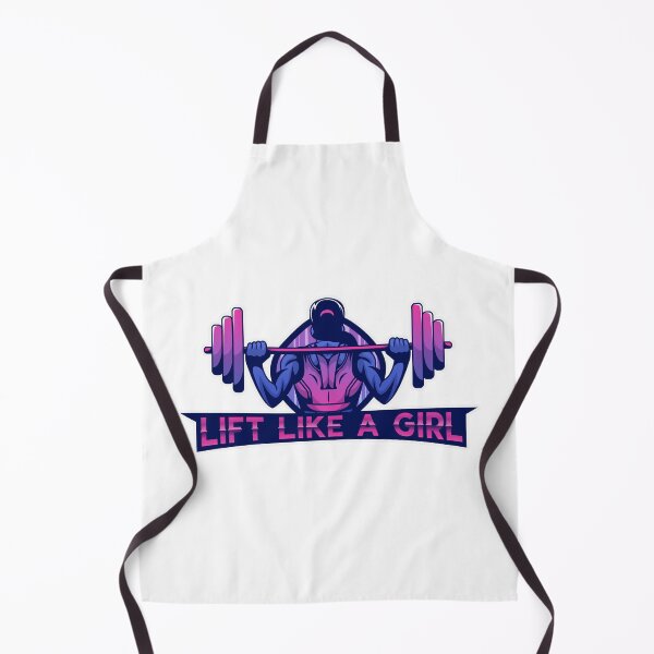 Item preview, Lift Like A Girl (weights) designed and sold by LunabelleTees.