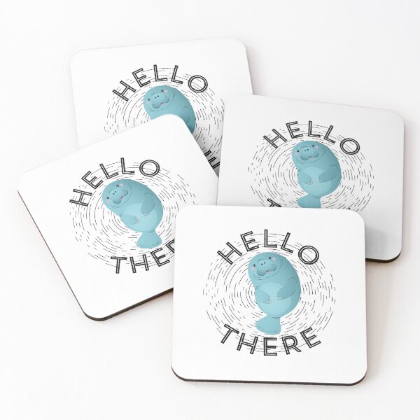 Item preview, Hello There - Manatee  | Funny Manatee Art designed and sold by Graphlie.