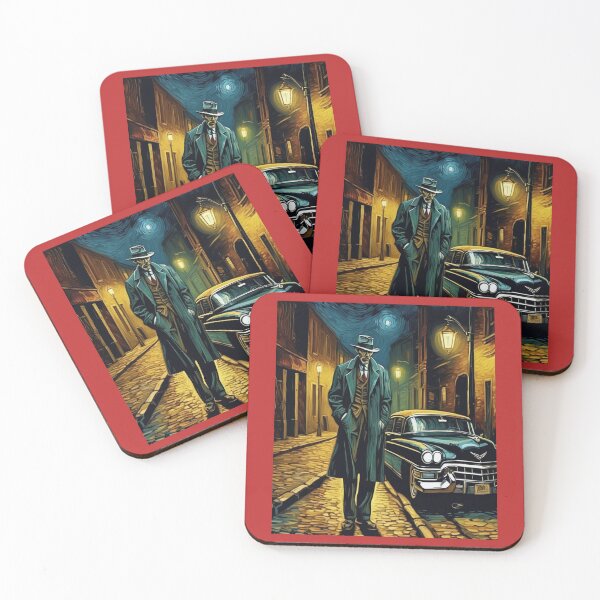 Item preview,  "Dark Alley Chronicles: Vintage Gangster Vibes" designed and sold by Artisticanvas.