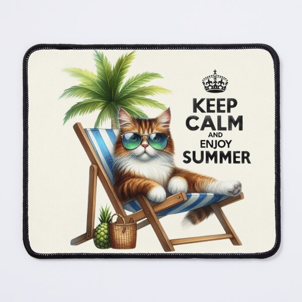 Item preview, KEEP CALM and enjoy summer designed and sold by Margival.