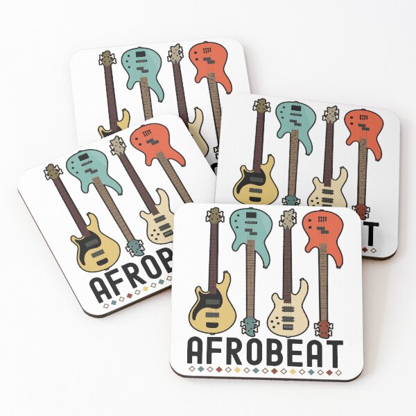 Item preview, Colorful Afrobeat Guitars | African Dance Music designed and sold by PearlMoonGrapes.