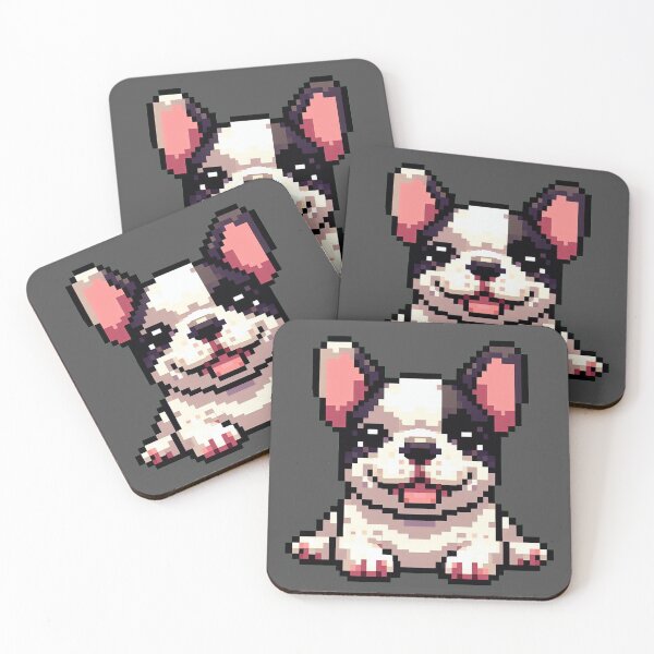 Item preview, Pixelated French Bulldog Dog designed and sold by miriam-miranda.
