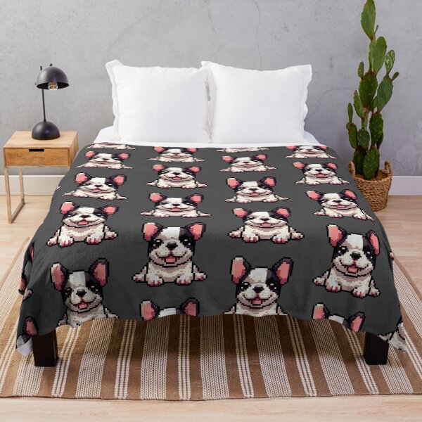 Item preview, Pixelated French Bulldog Dog designed and sold by miriam-miranda.