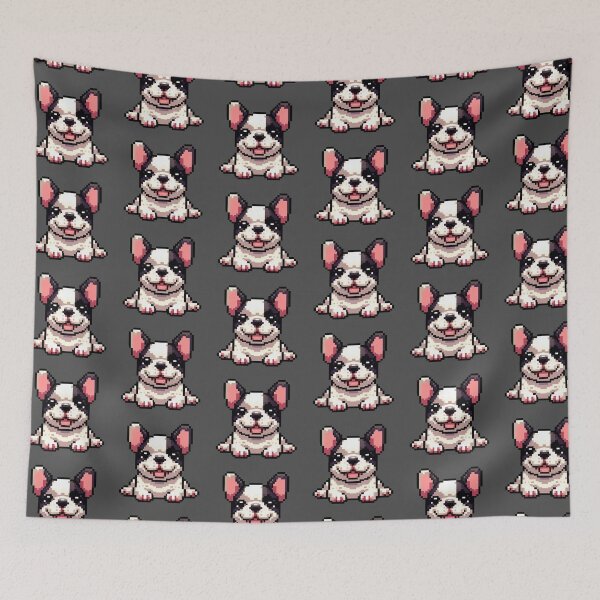 Item preview, Pixelated French Bulldog Dog designed and sold by miriam-miranda.